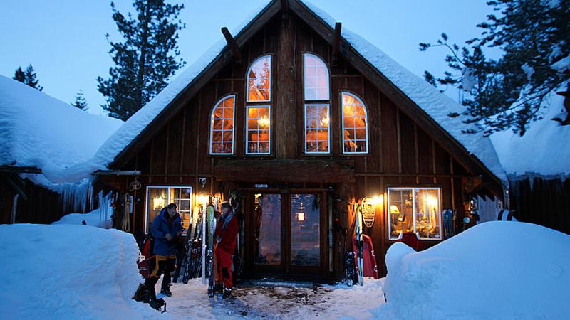 Cozy Winter Lodges Sunset Magazine