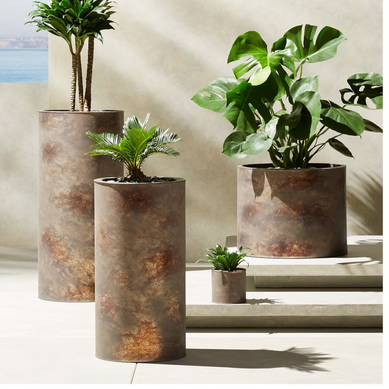 Statement-Making Large Outdoor Planters - Sunset Magazine