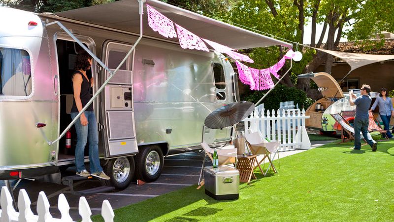 Glamping In Deluxe Camping Trailers Sunset Magazine