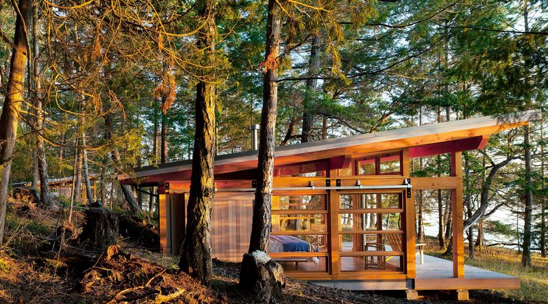 Gawk At These Jaw Dropping Cabin Homes Across The West Sunset